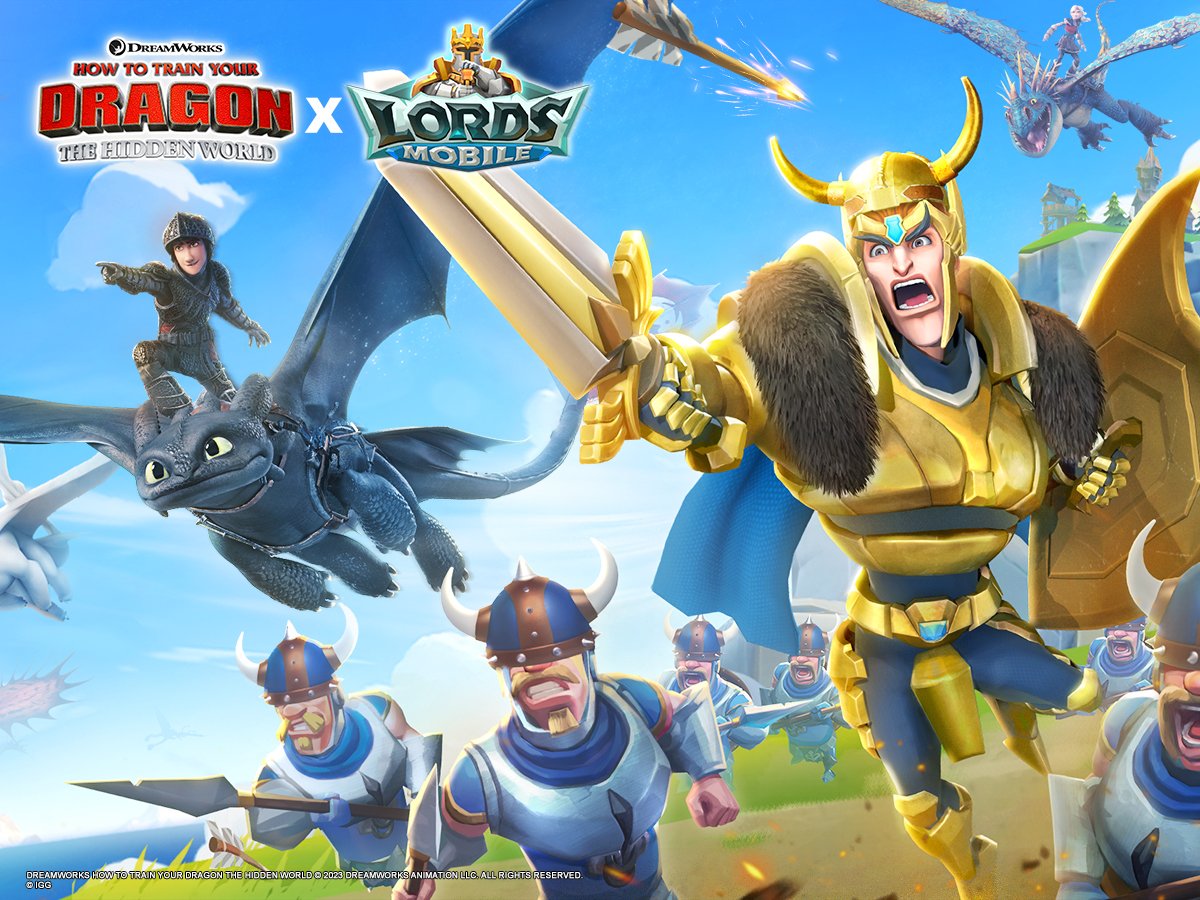 Game Giveaway of the Day – Lords Mobile x Dreamworks How to Train Your  Dragons Collab Event