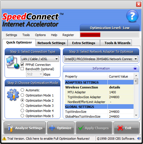 Free Activation Key For Speedconnect Internet Accelerator V.8.0