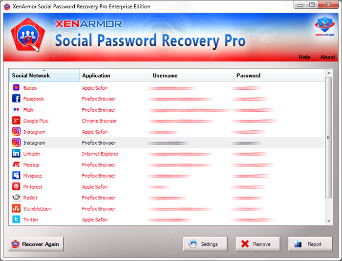 Social Password Recovery Pro Personal 2020 Giveaway