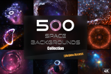 500 Space Backgrounds and Textures Collection Giveaway