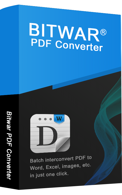 Bitwar PDF Converter VIP 3.9.1 Giveaway