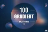 100 Gradient Backgrounds Giveaway