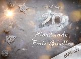 20 Handmade Fonts Giveaway