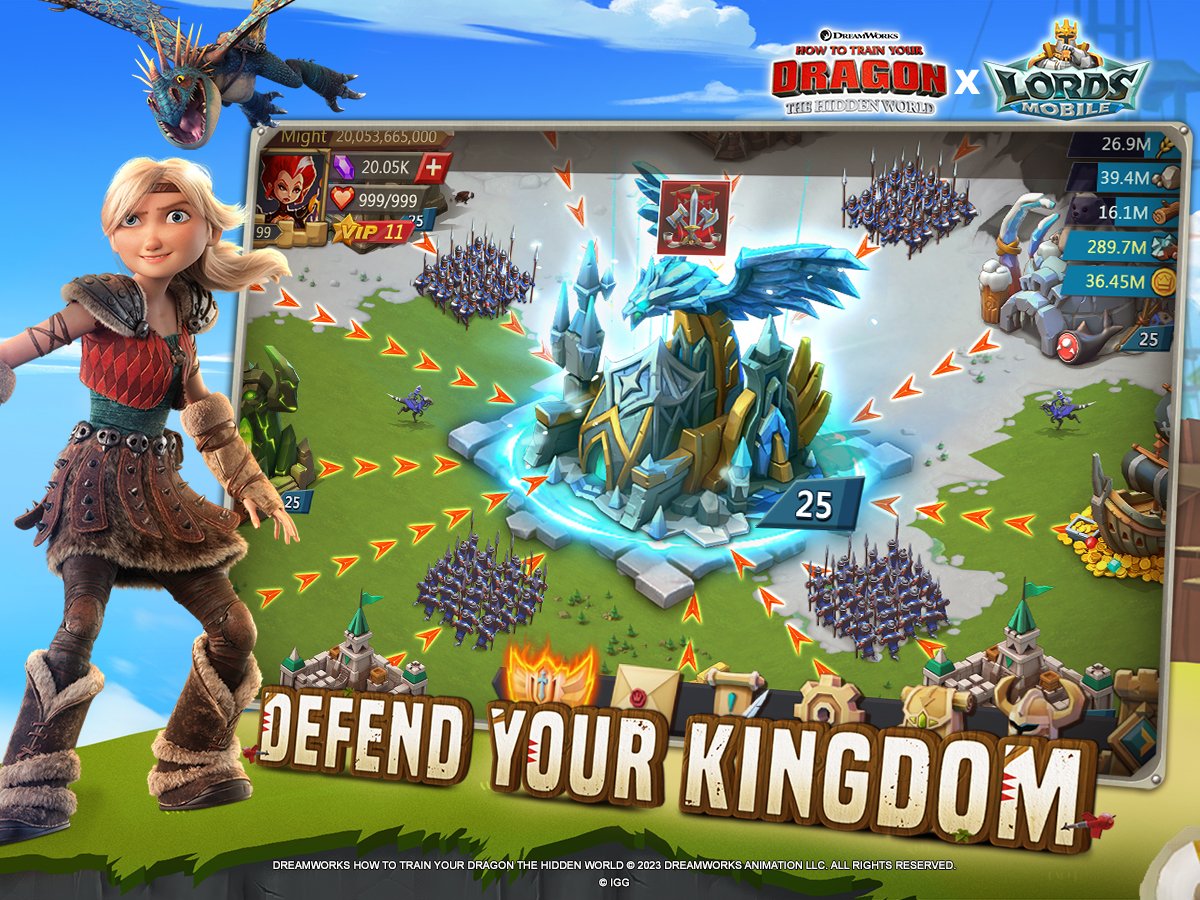 Train DreamWorks Dragons in New 'Lords Mobile' Event - The Toy Insider