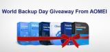 World Backup Day Gifts Giveaway